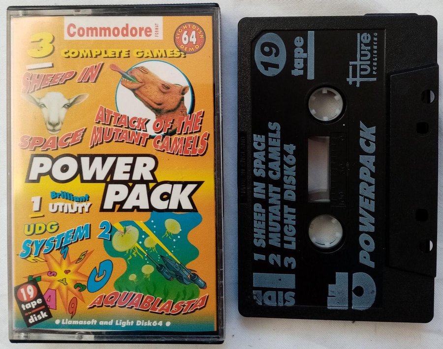 Commdore Format Power Pack - Tape [19] (Future Publishing) - Commodore 64/C64