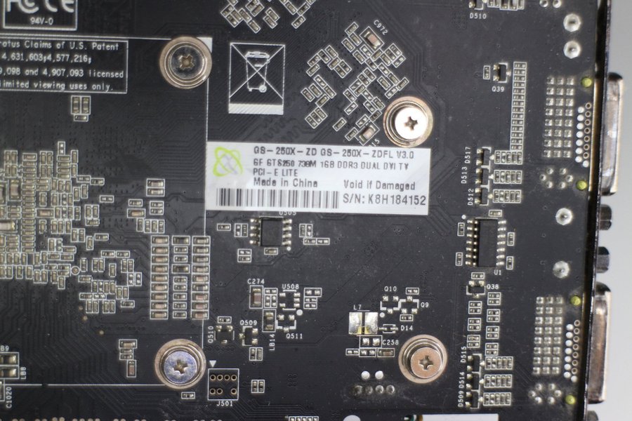 Grafikkort Nvidia GS 250 X