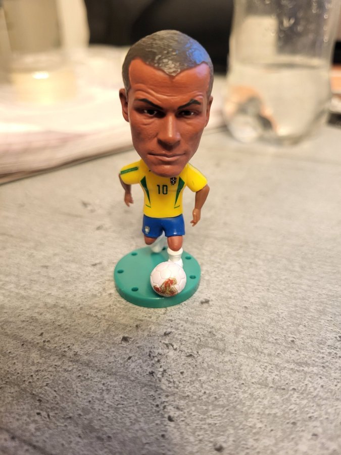 Fotbollsfigur Rivaldo Brasilien