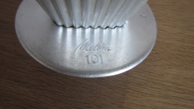 Melitta 101 Kaffefilter Aluminium