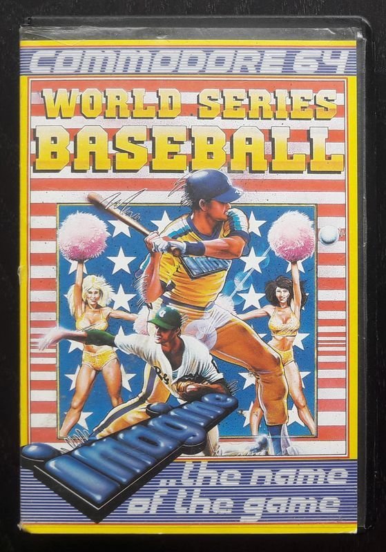 Spelet World series baseball på kassett till Commodore 64