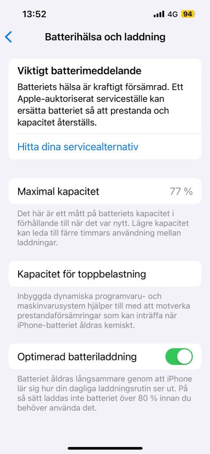 iPhone 13 Blå