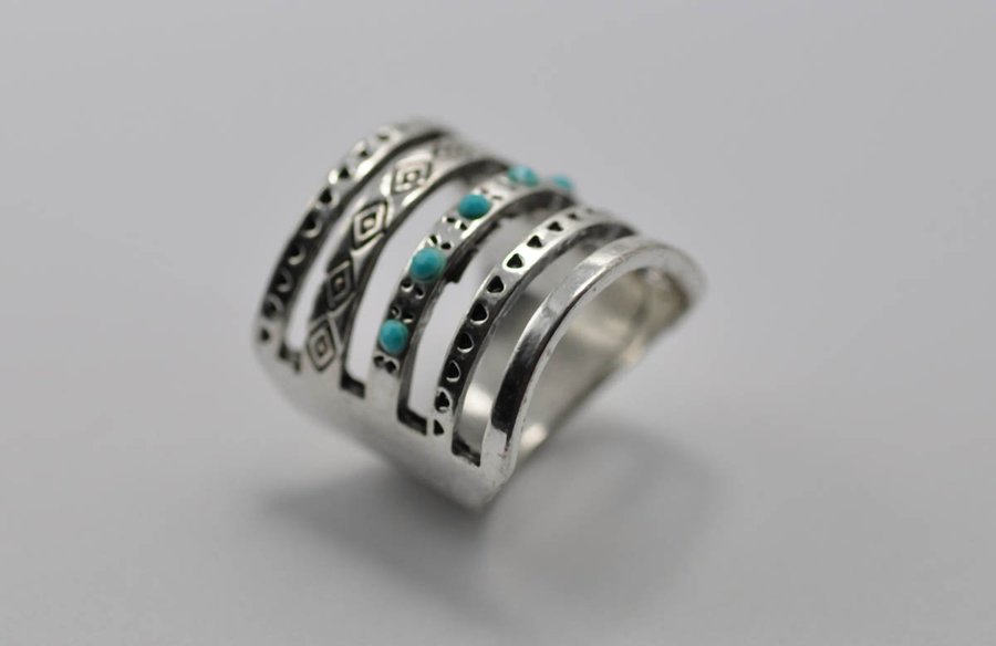 UNIK TURKOS silver 925. ring