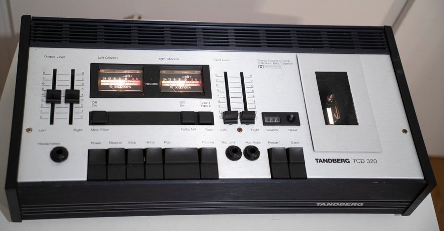 Tandberg TCD 320 Stereo Cassette Deck (1977-79) - Projekt/Defekt