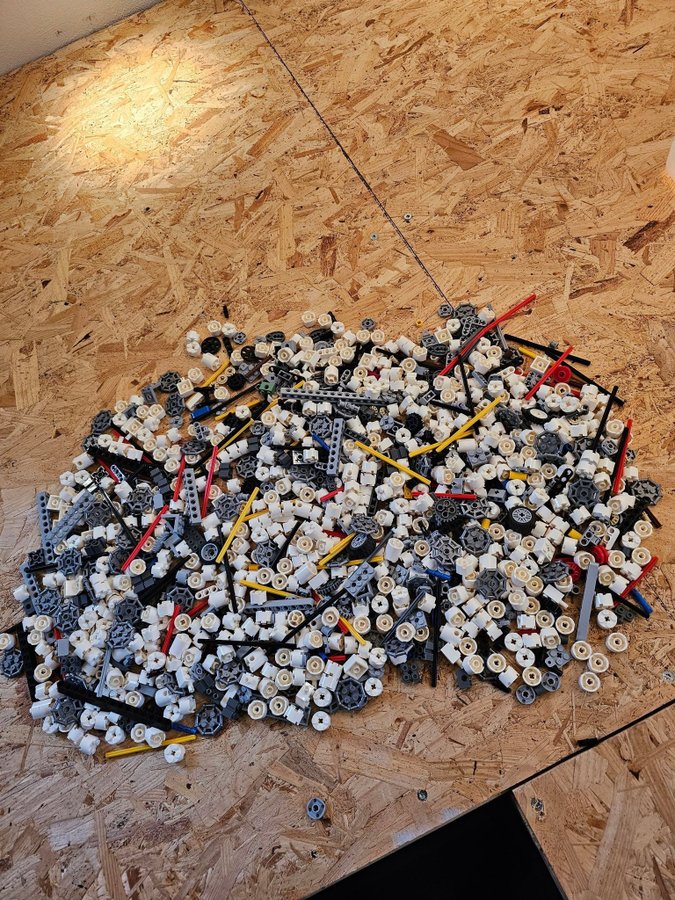 Lego Technic Blandat Ca 1,3 Kg