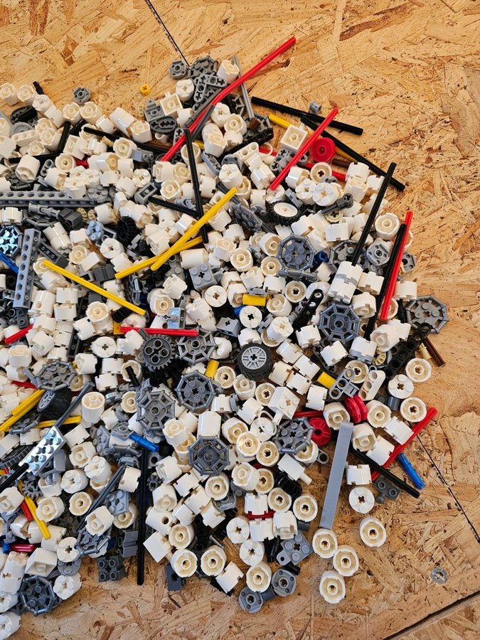 Lego Technic Blandat Ca 1,3 Kg