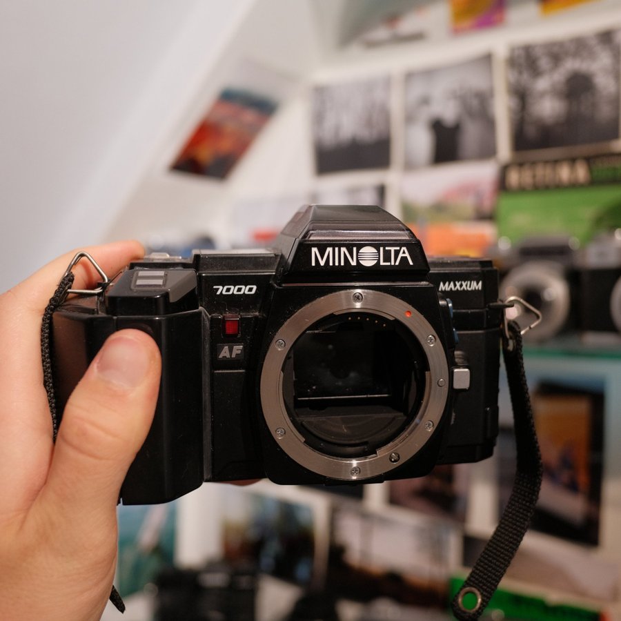 Minolta 7000 Maxxum – En av historiens viktigaste kameror