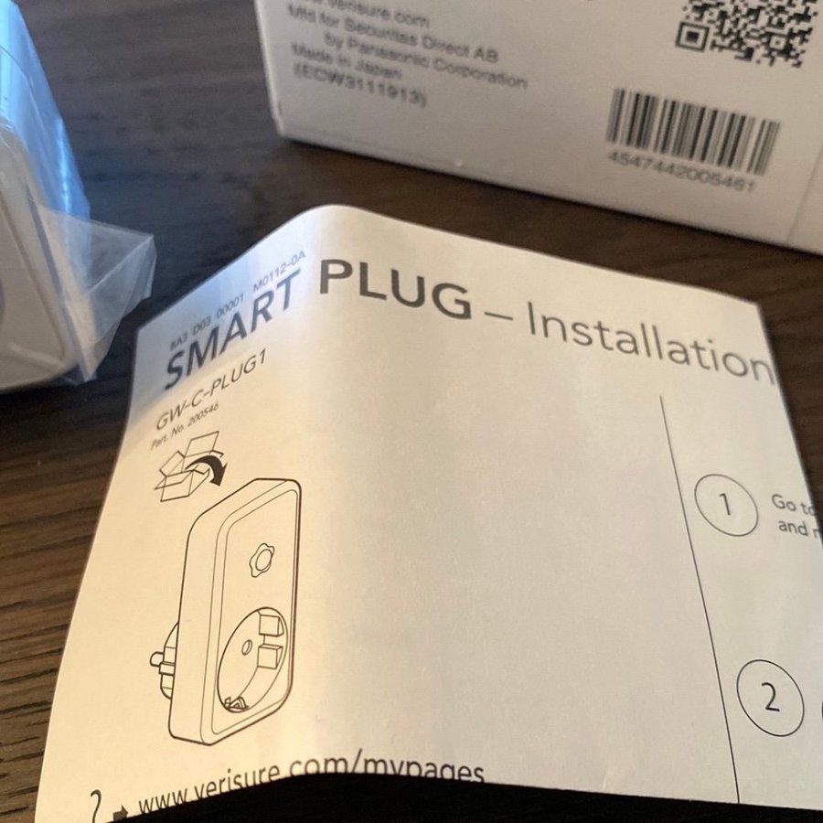 GW-C-PLUG1 Smart Plug från Verisure