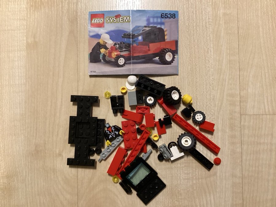 Lego 6538 Town Classic Town Traffic Rebeller Roadster 1994