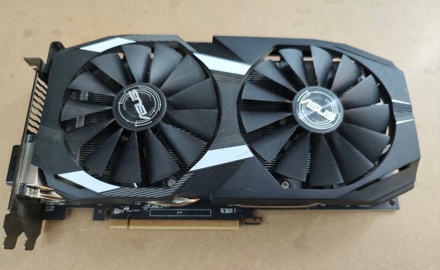 ASUS Dual series Radeon RX 580 OC edition 8GB GDDR5