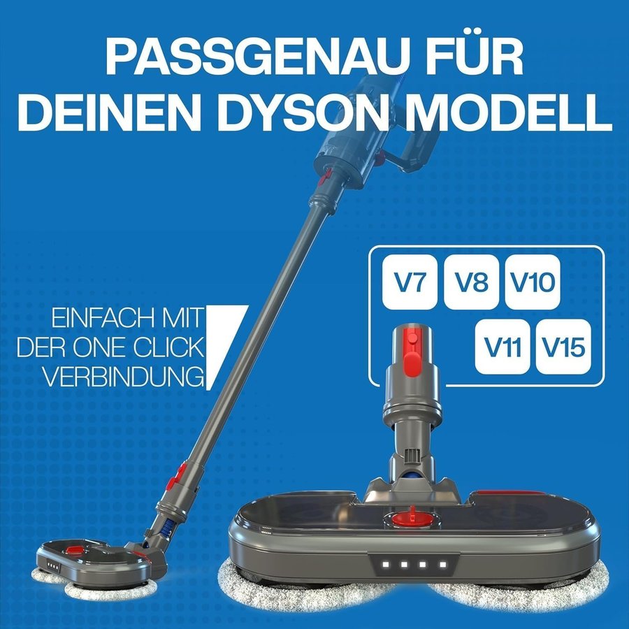 NYTT Mopptillbehör för Dyson dammsugare | V15 V11 V10 V8 V7 | Ordpris 889kr