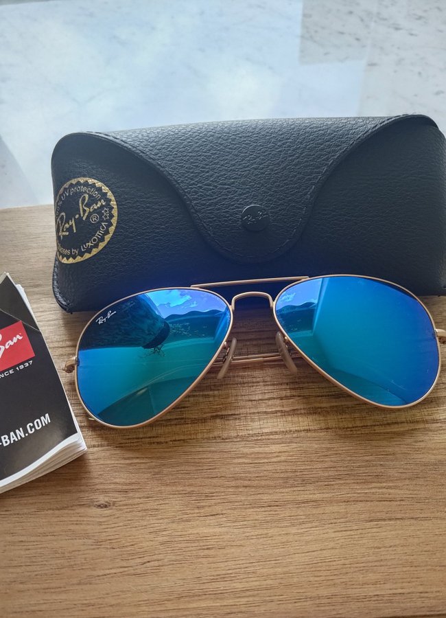 Rayban aviator 3025 utrop 1 kr!