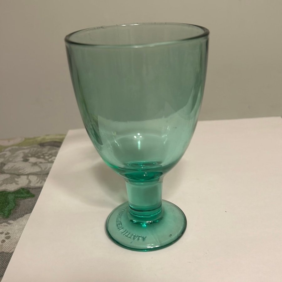 Vinglas Iittala Verna ljust blågrön aqua