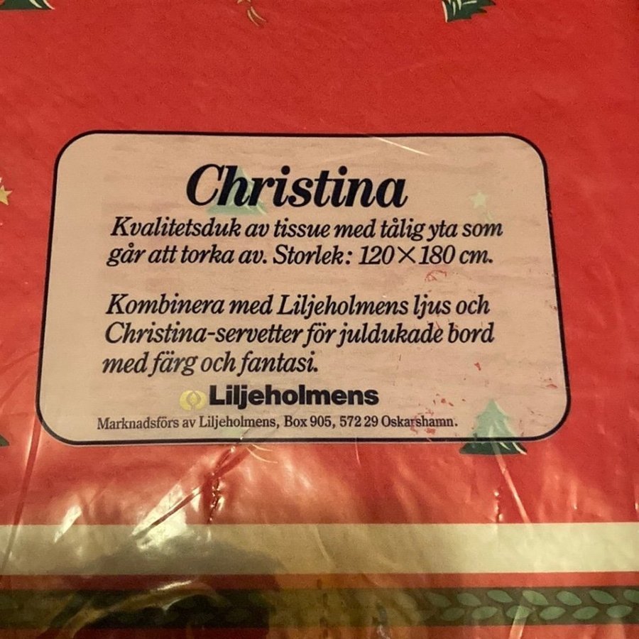 Julduk Christina från Liljeholmens