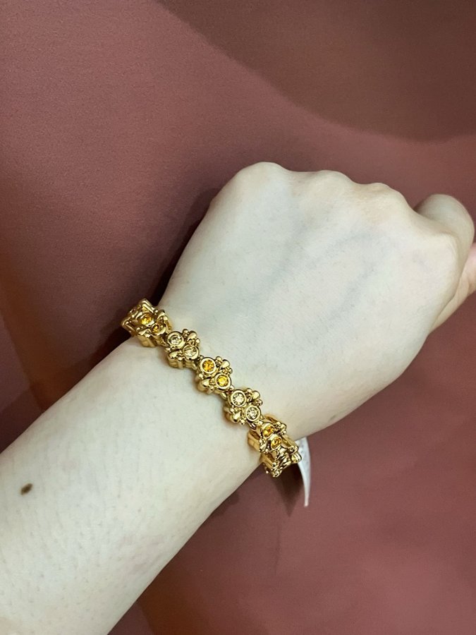 New Nina Nicci real citrine crystal bracelet