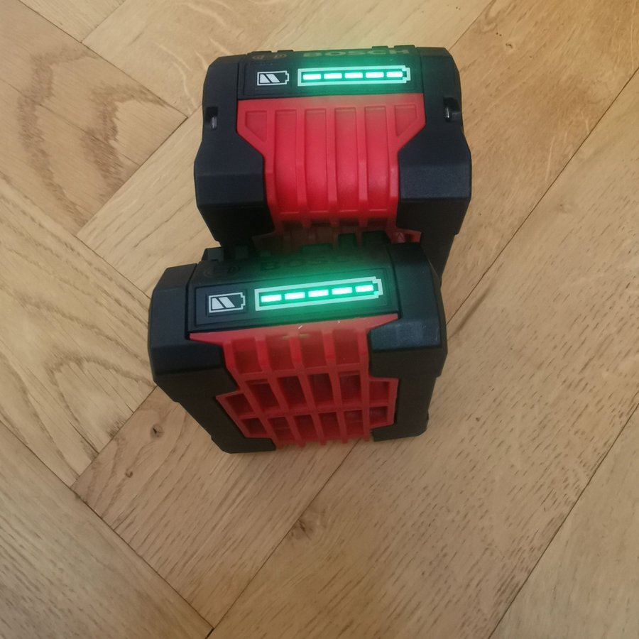 Bosch ProCORE 18V 2st Batterier 4ah och 5.5ah i nyskick