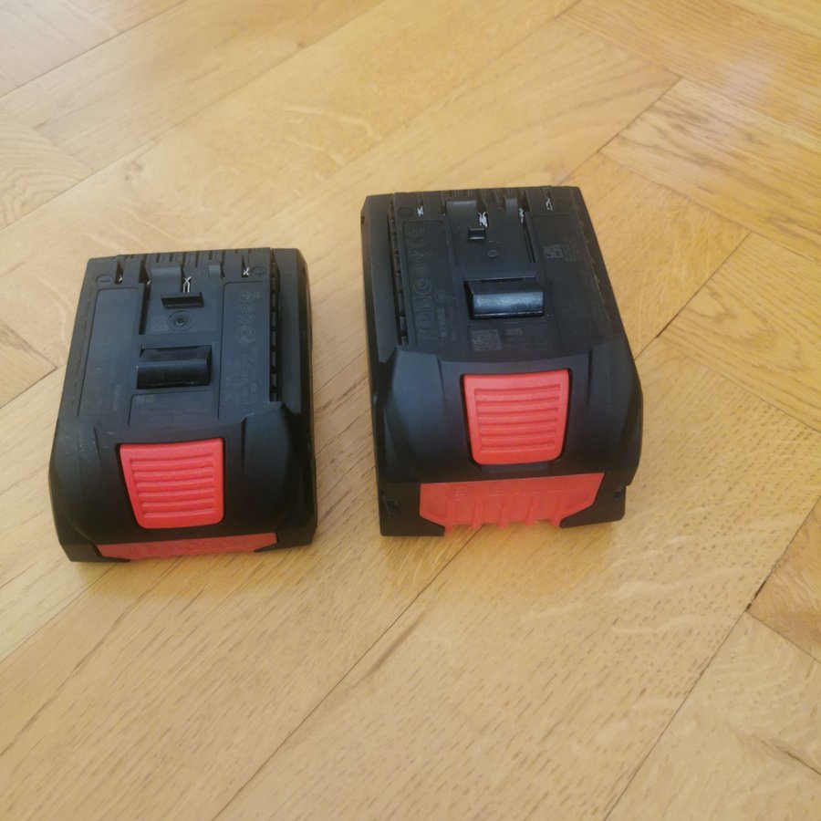 Bosch ProCORE 18V 2st Batterier 4ah och 5.5ah i nyskick