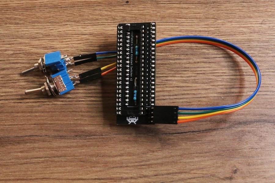 Quad Kickstart Switcher för Amiga | 27C160 switch rom EPROM EEPROM