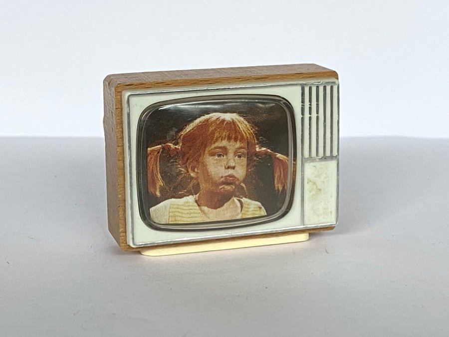 TV, Pippi Långstrump, Tillbehör, Inredning, Dockskåp, Möbler, Möbel, Lundby