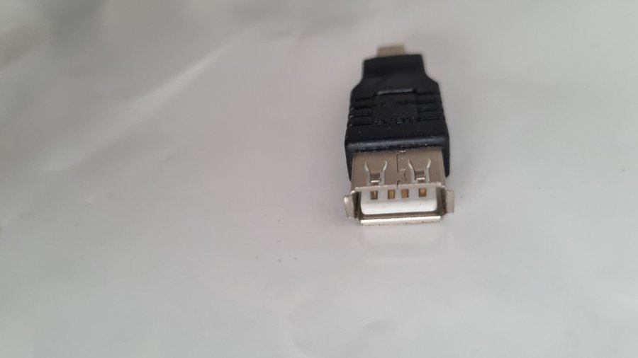 Adapter USB-hona till Mini-USB-hane