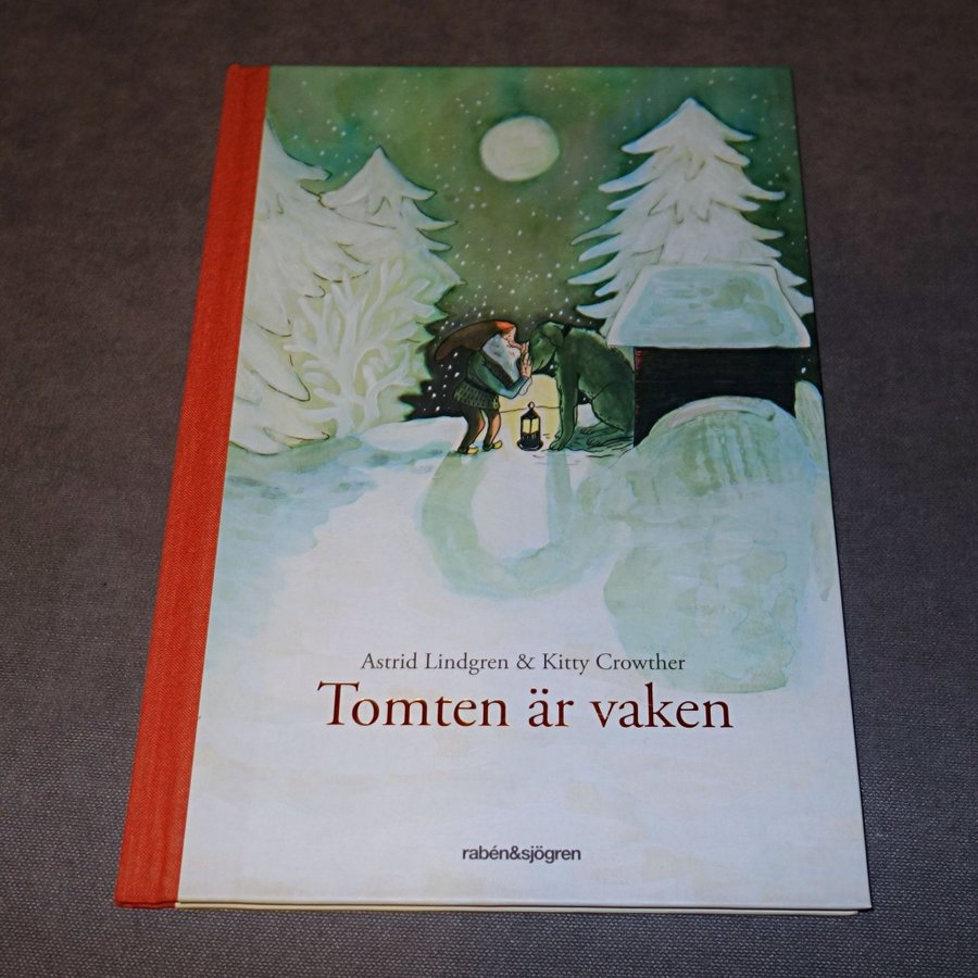 Bok: Tomten är vaken - Astrid Lindgren  Kitty Crowther