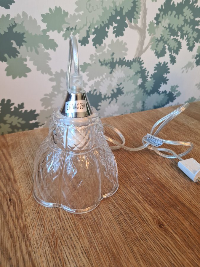 Fönsterlampa lampa Hänglampa i glas ORIVA