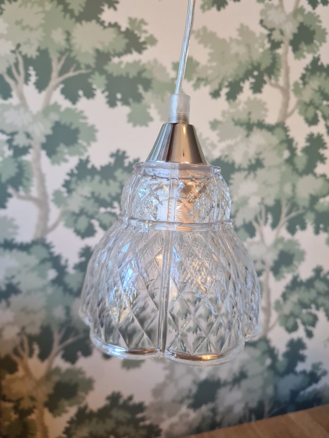 Fönsterlampa lampa Hänglampa i glas ORIVA