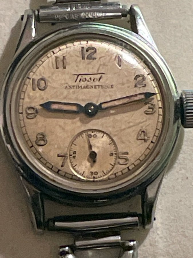 Vintage Super Clássico cal.27 Tissot Herrklocka 40 tal