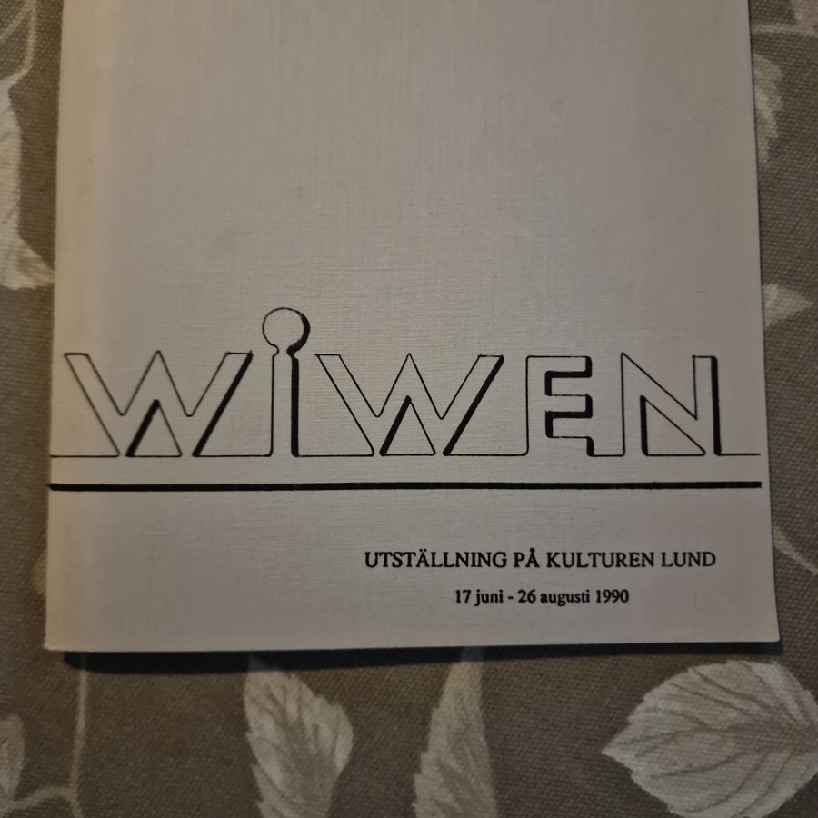 Wiwen Nilsson utställning på Kulturen Lund 1990