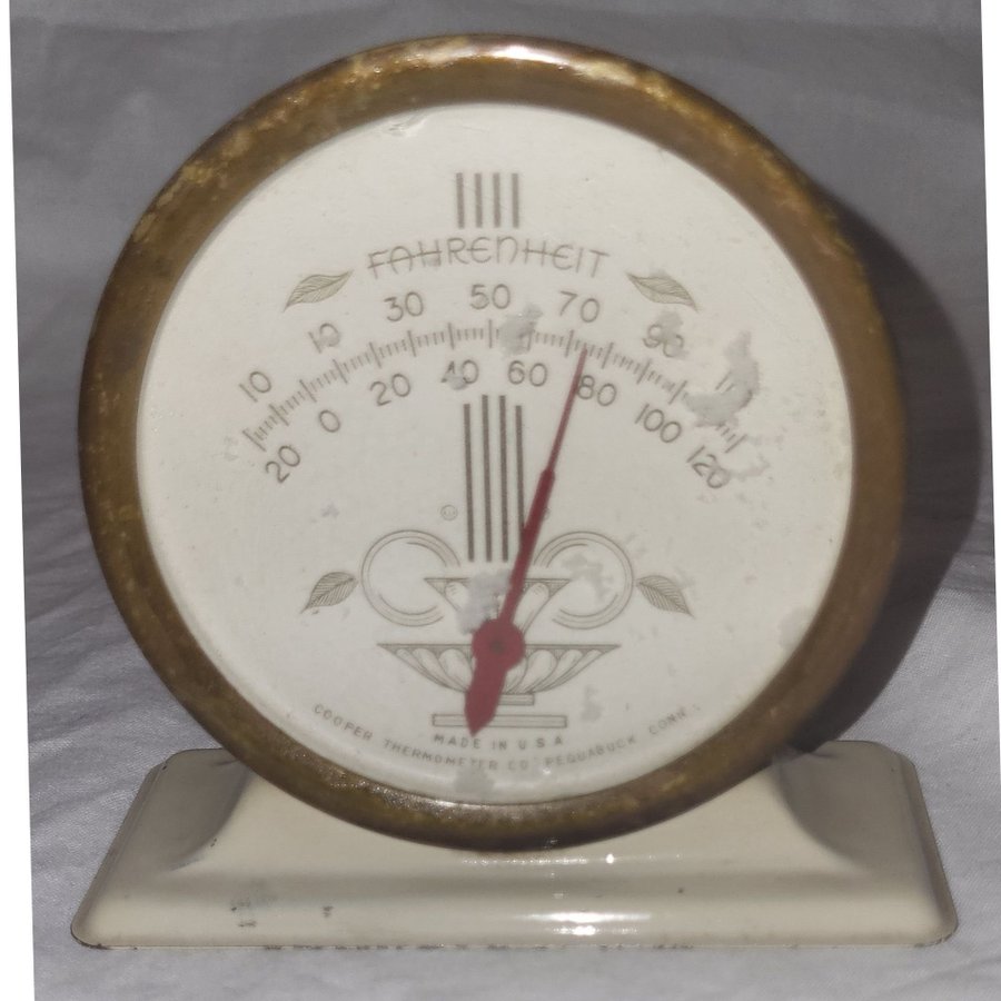 Vintage Fahrenheit termometer