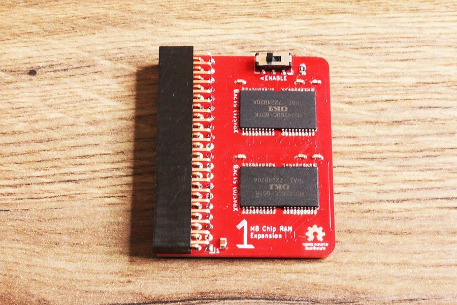 A500+ 1Mb Chip Ram Expansion för totalt 2mb Chip! A500Plus PLUS A500 Amiga