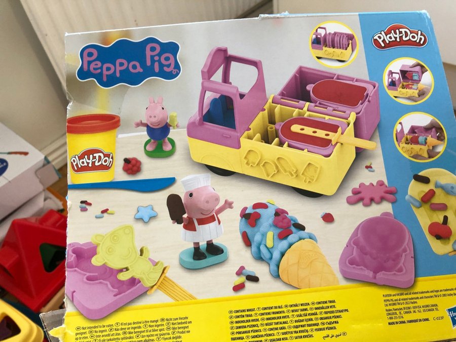 Play-Doh Peppa Pig glassbil