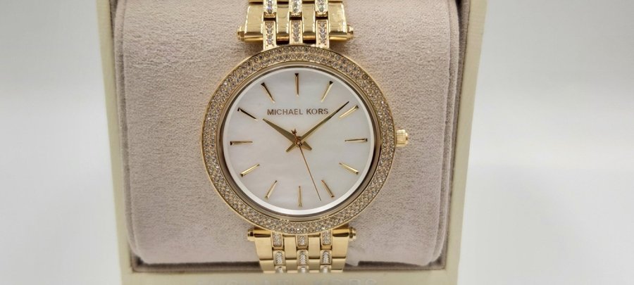 Michael Kors Darci MK3219 Dameshorloge met Kristallen