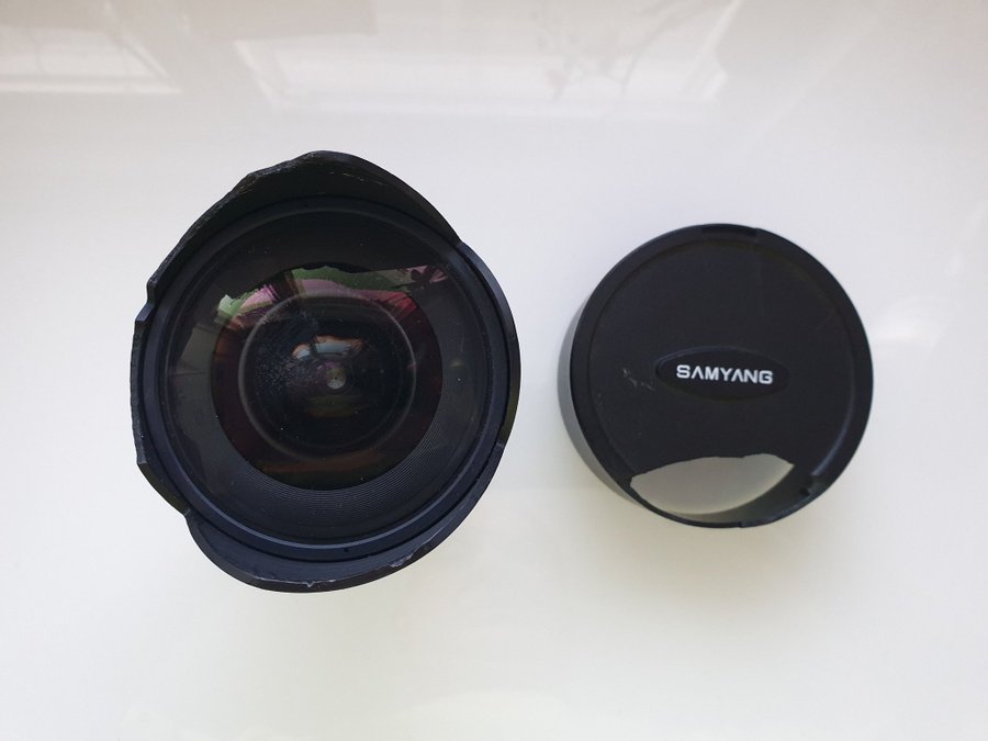 Samyang 14mm f/2,8 vidvinkel Objektiv