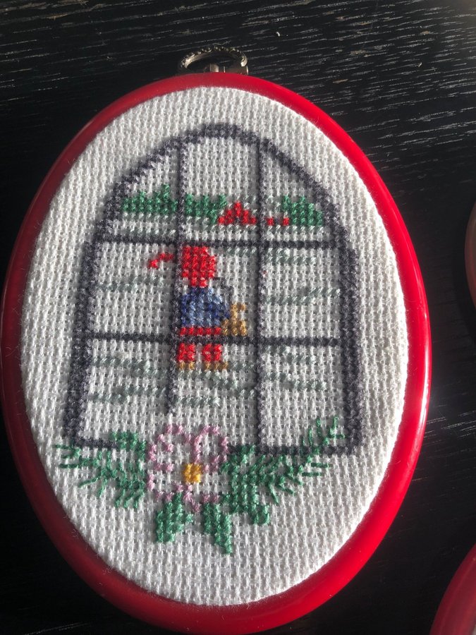 Julmotiv Broderade