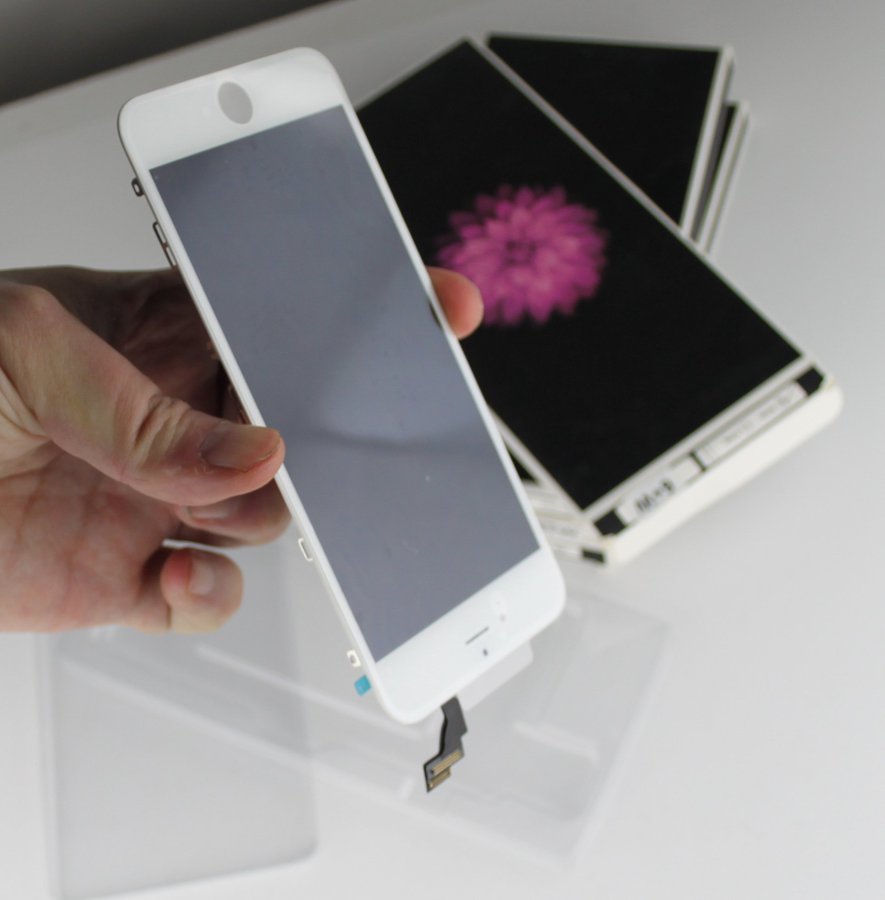 NY! Skärm till Iphone 6 plus LCD-skärm ip6+ Touchskärm Vit Reservskärm Display