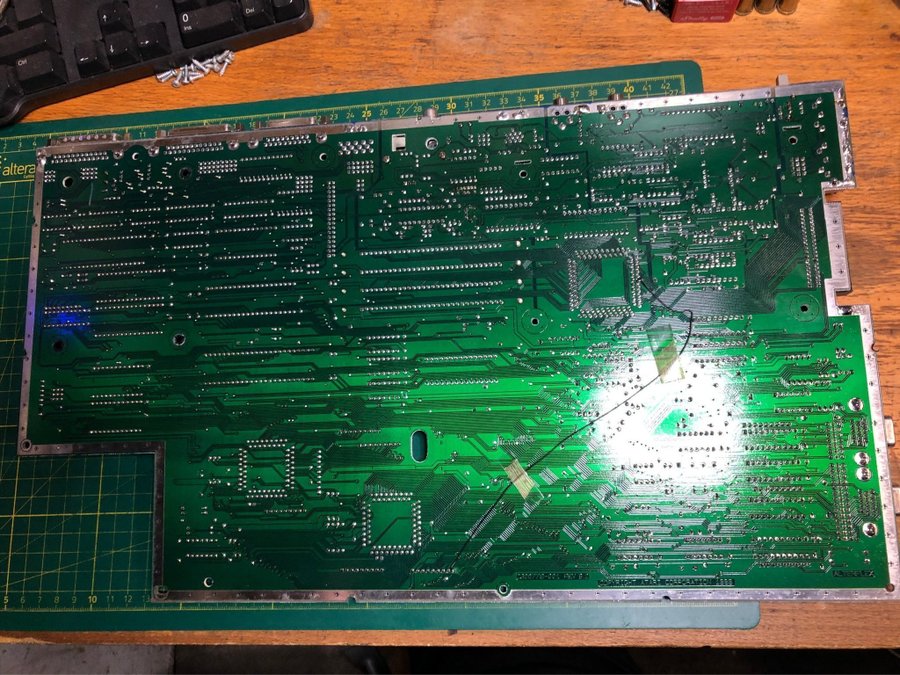 Atari 520 STe Mainboard Deldonator Kanske fungerar..