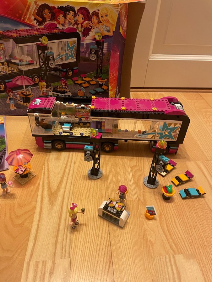 LEGO Friends Popstjärnornas turnébuss 41106 - komplett!