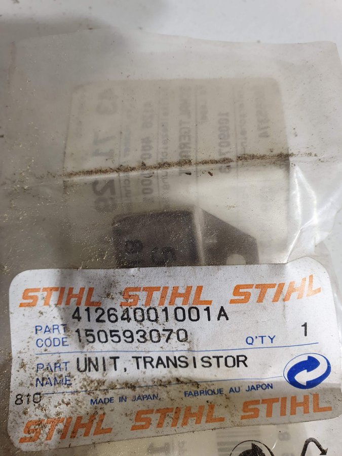 TRANSISTOR enhet till STIHL FS86 FS88