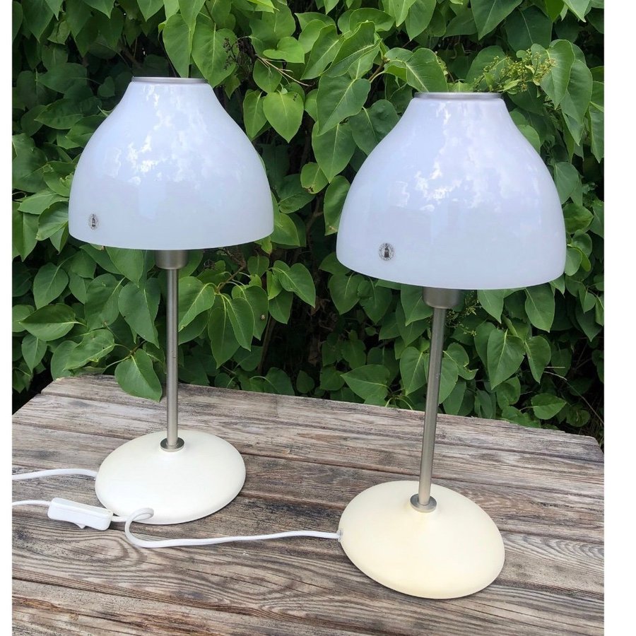 2 st IKEA Månljus lampa bordslampa fönsterlampa Magnus Elebäck vintage retro