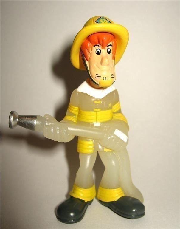 SCOOBY DOO Figur - Shaggy som Brandman Fireman Shaggy Figur