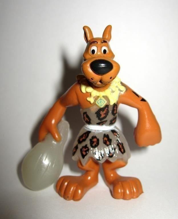 SCOOBY DOO Figur - Stoneage Scooby Självlysande Figur