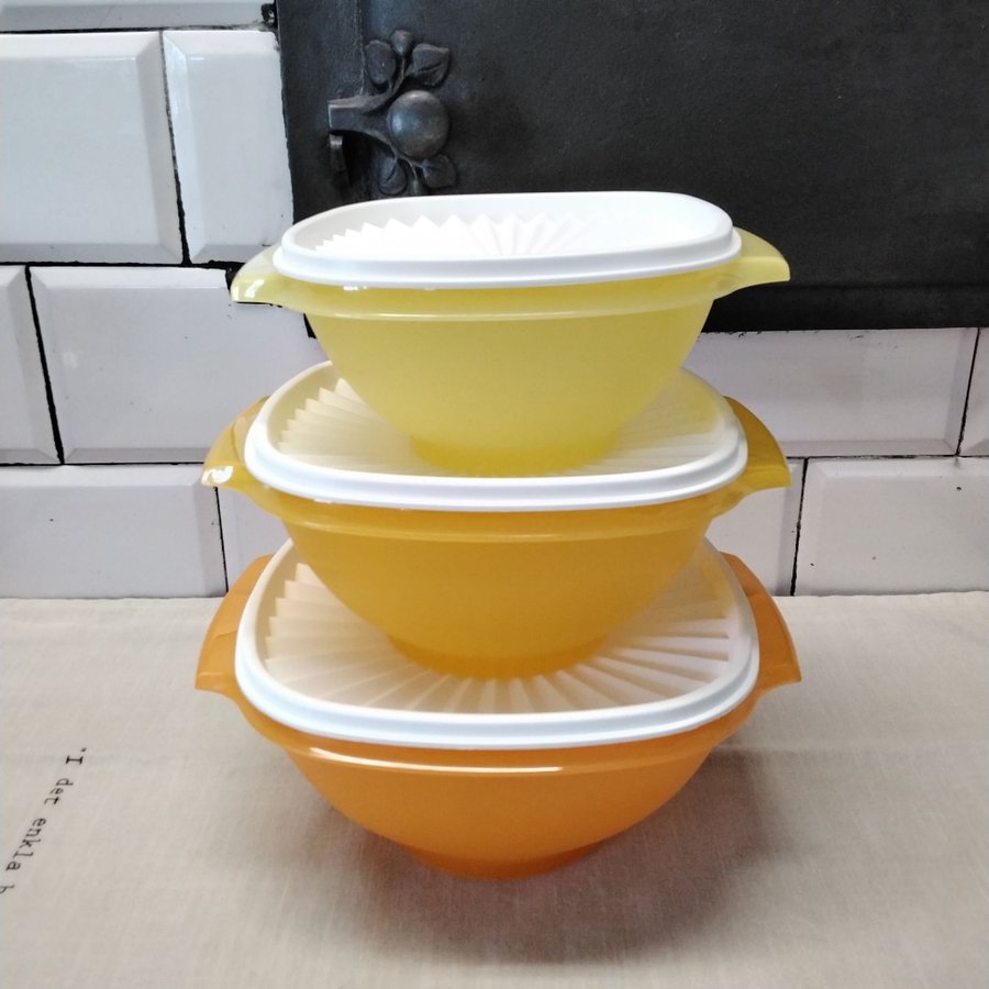 Tupperware Floridaskålar set