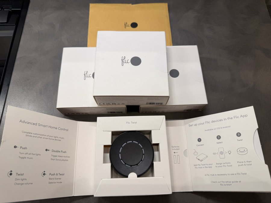 Flic Twist | Smart Home Controller Helt nya