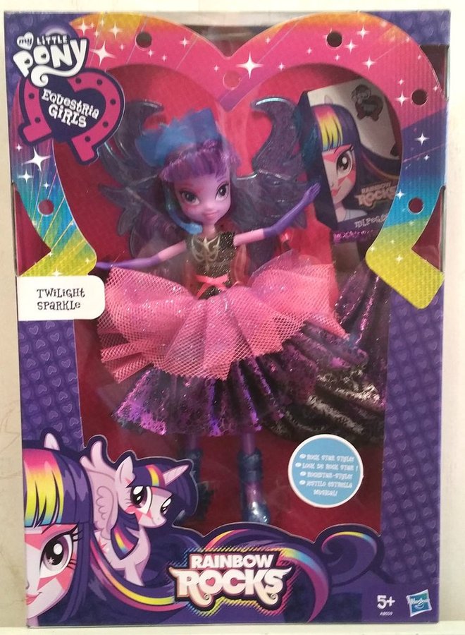 My Little Pony docka häst Equestria Girl Rainbow Rocks Twiligt Sparkle