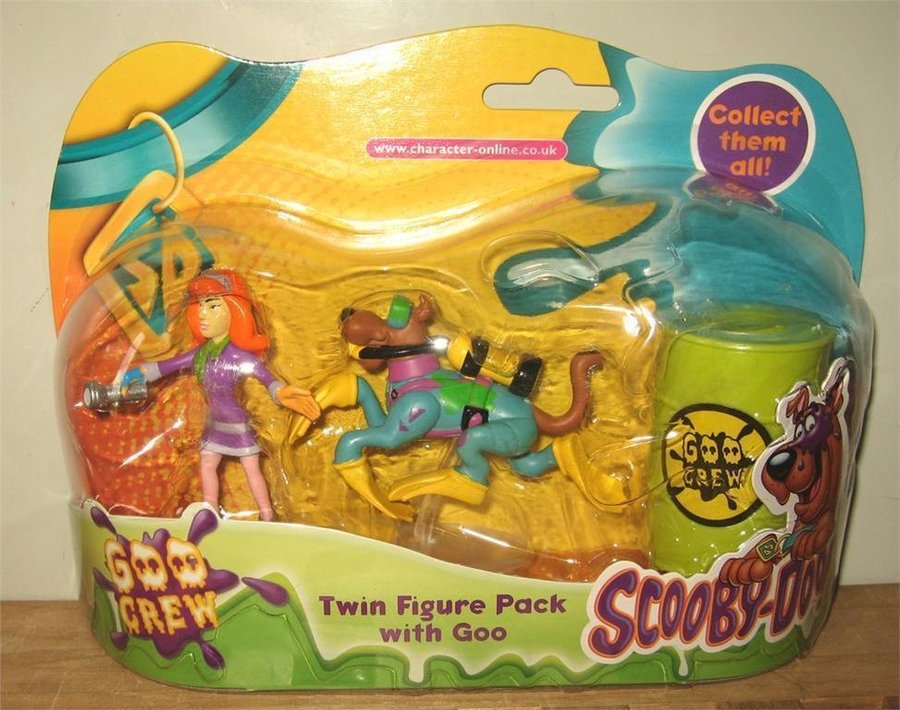 Scooby Doo 2-pack Figurer Daphne  Scooby Doo + Slim Figur
