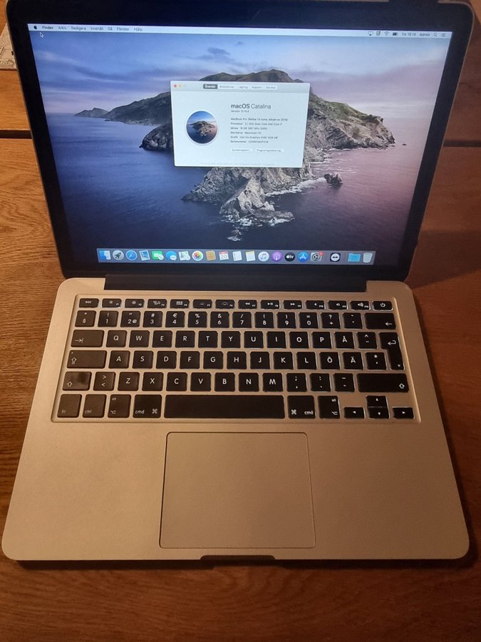 MacBook Pro 13 tum (Retina, början av 2015)