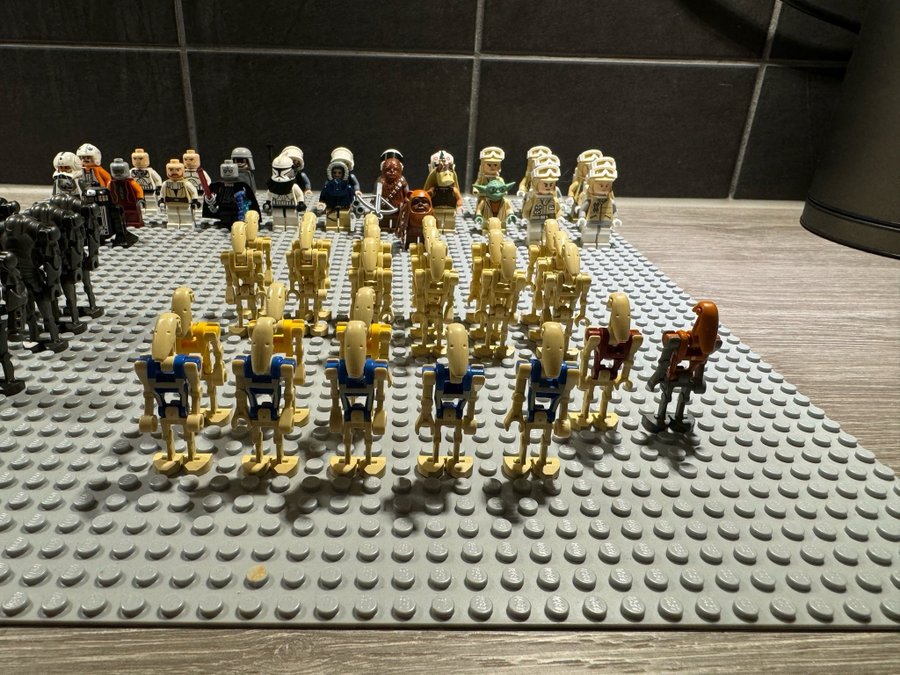 Lego Star Wars Minifigurer  Tillbehör