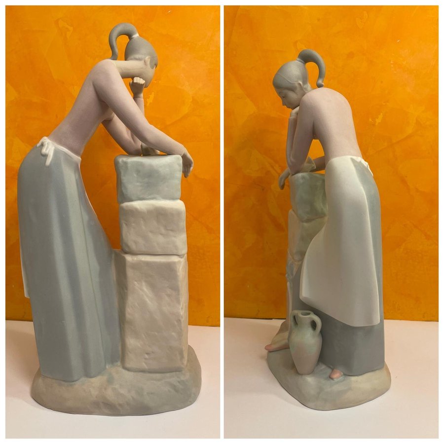 LLADRO Rosal  figur porslin Spanien 1960-talet