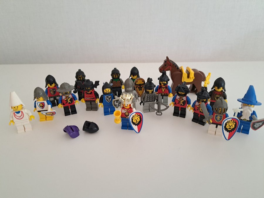 Lego Knights Castle riddare Minifigurer